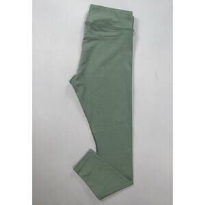 Pact Women's On The Go Legging Fitted Athletic Pants. Green, Women's L. NEW!